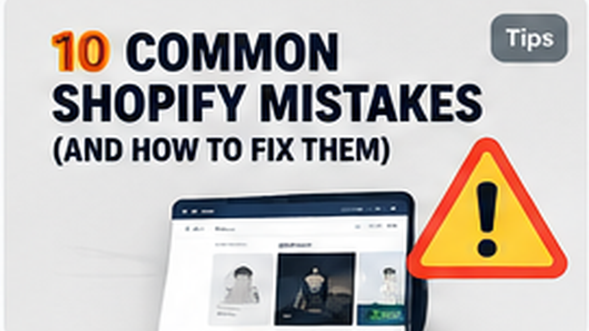 Common Shopify product page mistakes and fixes